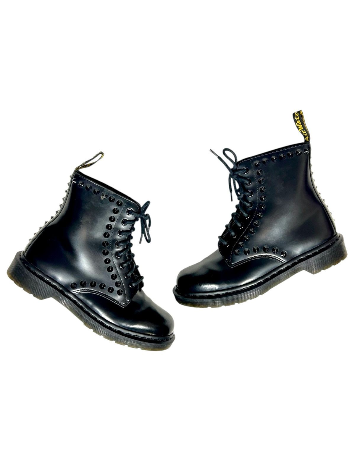 Dr. Martens Rare Spiked Dr Martens Fallon Black boots Size US 8 / EU 41 - 1 Thumbnail