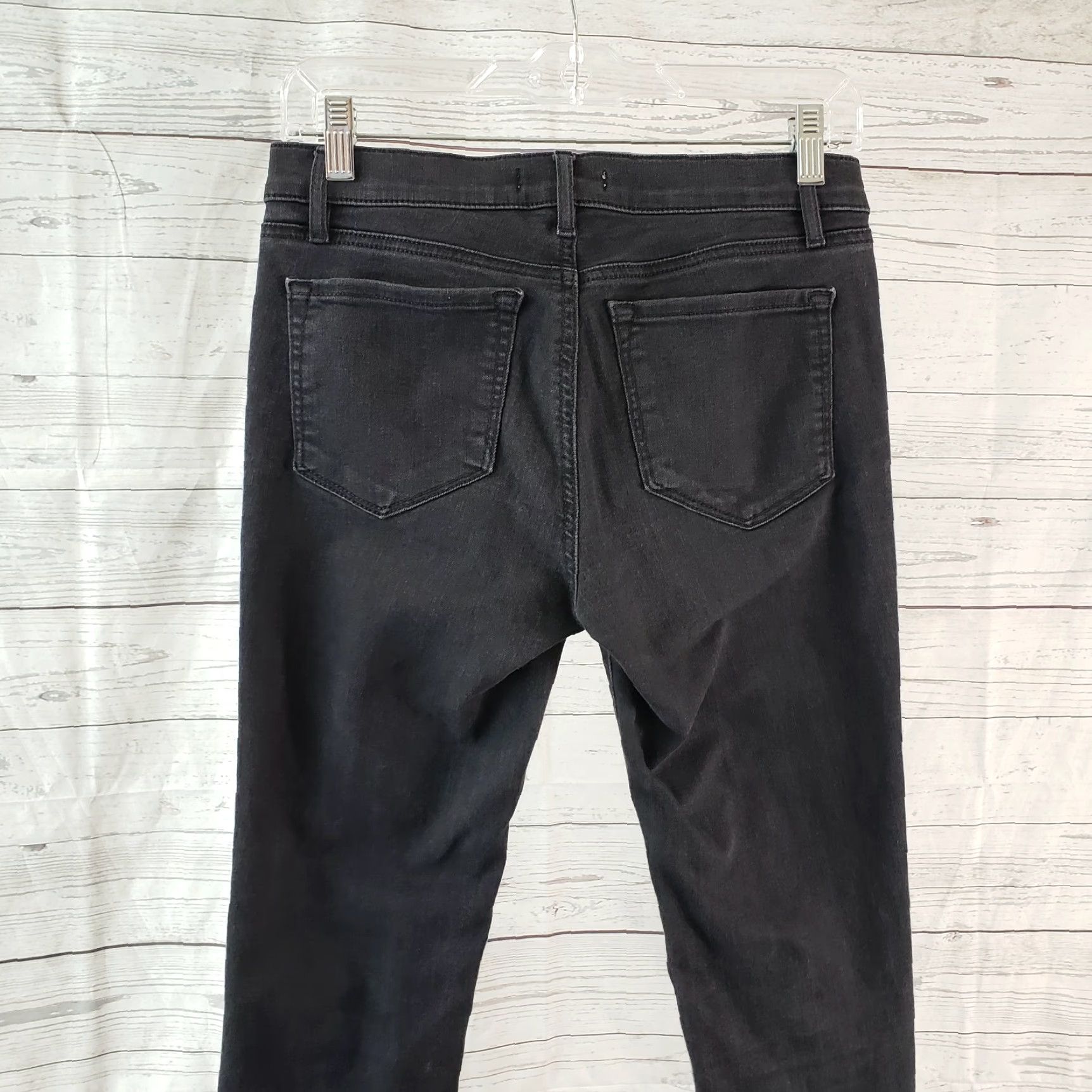 Loft **Womens Ann Taylor LOFT Modern Skinny Black Jeans Size 2 Low Rise** User: **Ann Taylor LOFT Womens Modern Skinny Black Jeans Size 2 Low Rise** Size 26" / US 2 / IT 38 - 4 Thumbnail