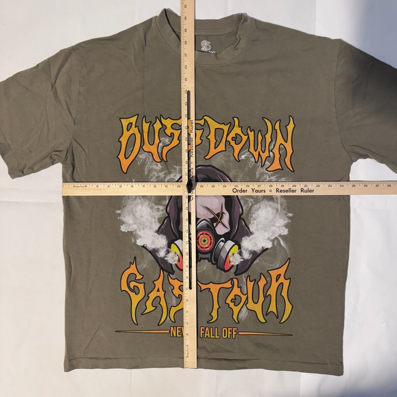 Other Bussdown Gas Tour Never Fall Off Tshirt 2XL 1981 World Tour Size US XXL / EU 58 / 5 - 4 Thumbnail
