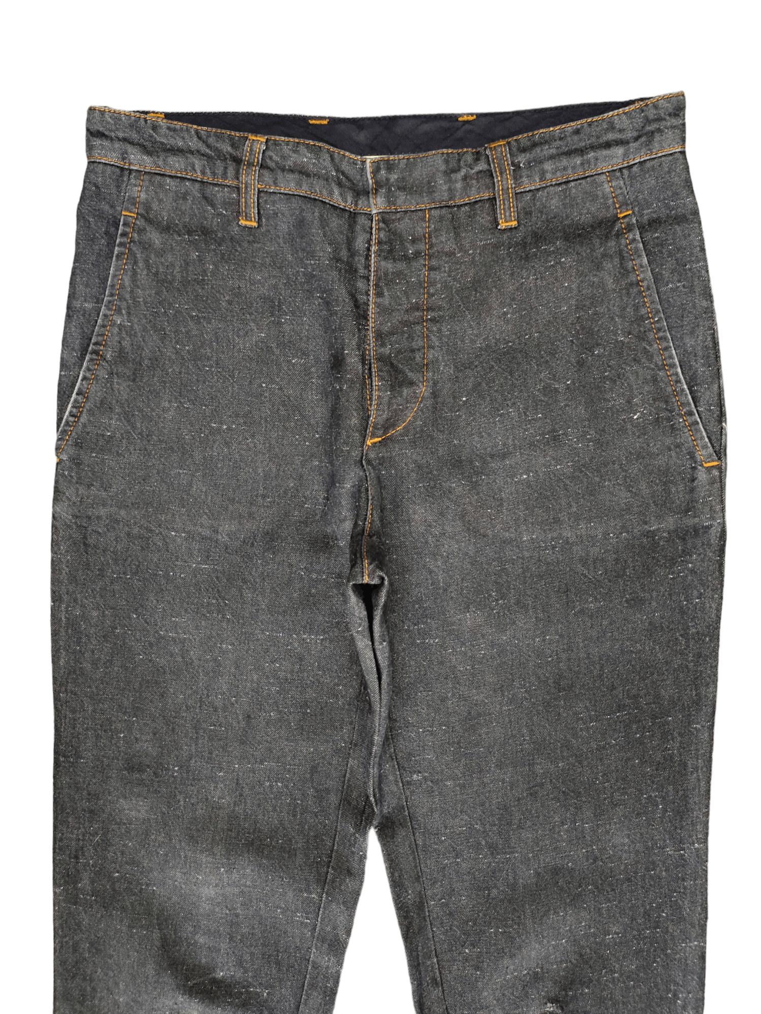 Marni Marni Linen Cotton Blend Denim Pants Size 28" / US 6 / IT 42 - 2 Thumbnail