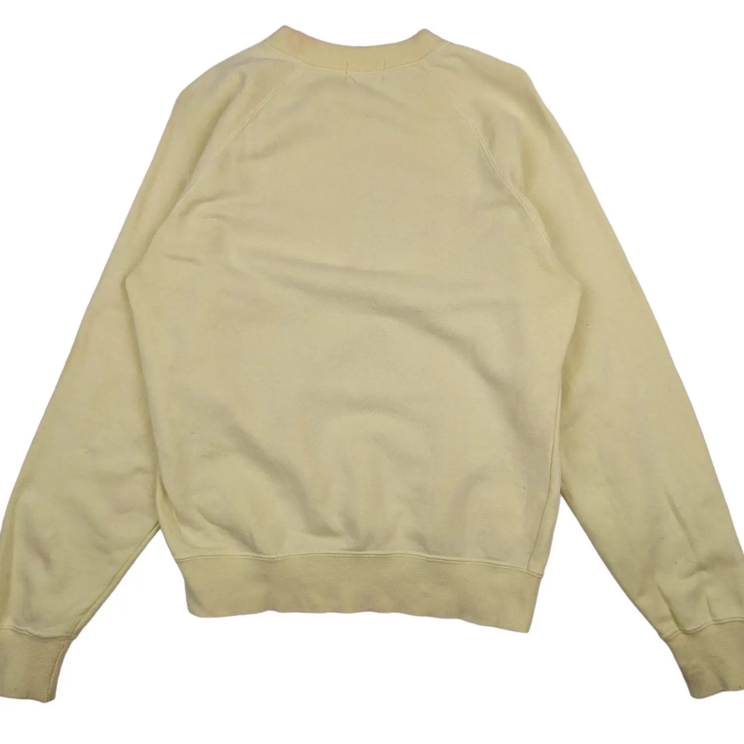 Wrangler Vintage 80's WRANGLER Yellow Plain Jumper Sweatshirt Size US XS / EU 42 / 0 - 6 Thumbnail