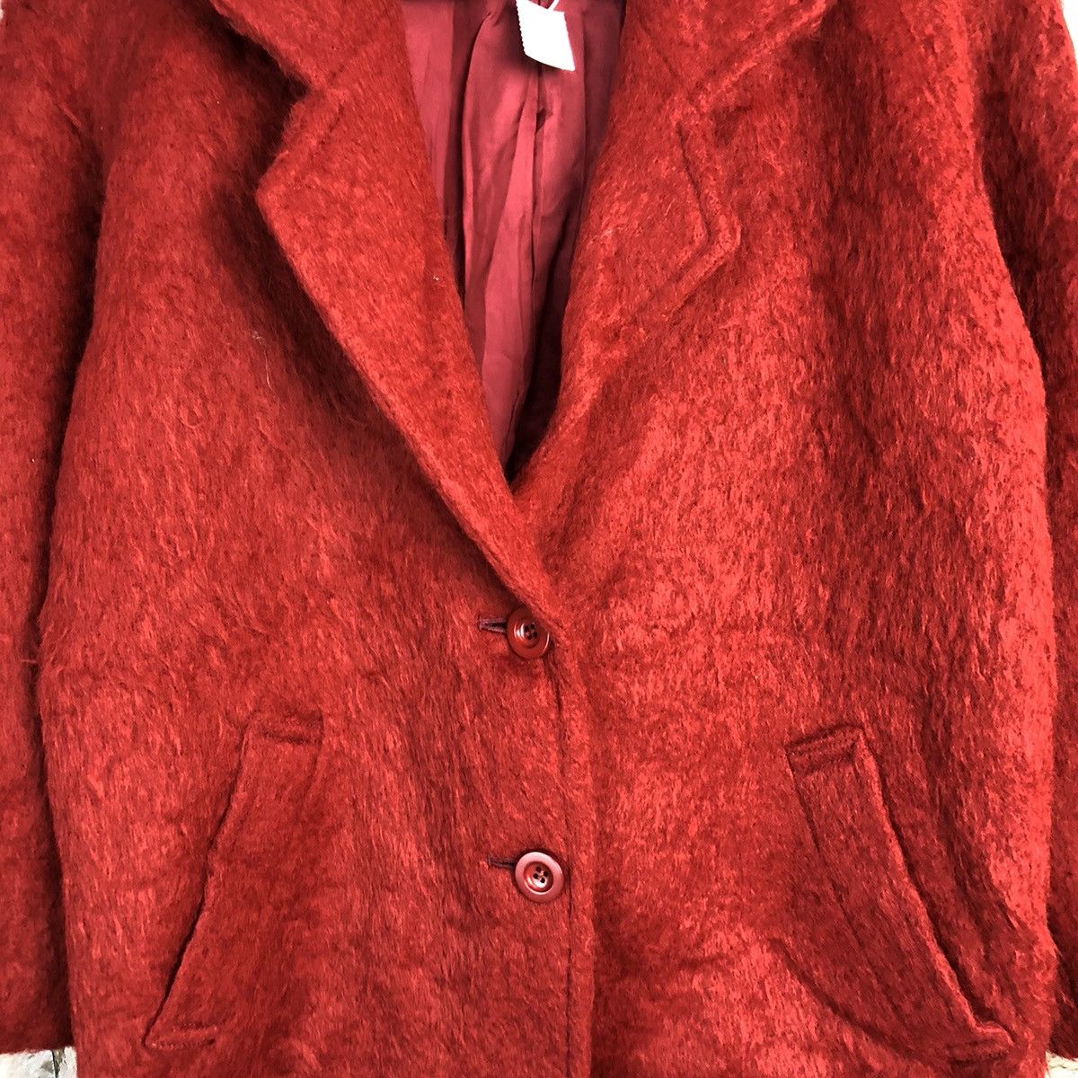 Blaze × Japanese Brand Sport Vibe vintage mohair Red Blazzer #A298 Size M / US 6-8 / IT 42-44 - 5 Thumbnail
