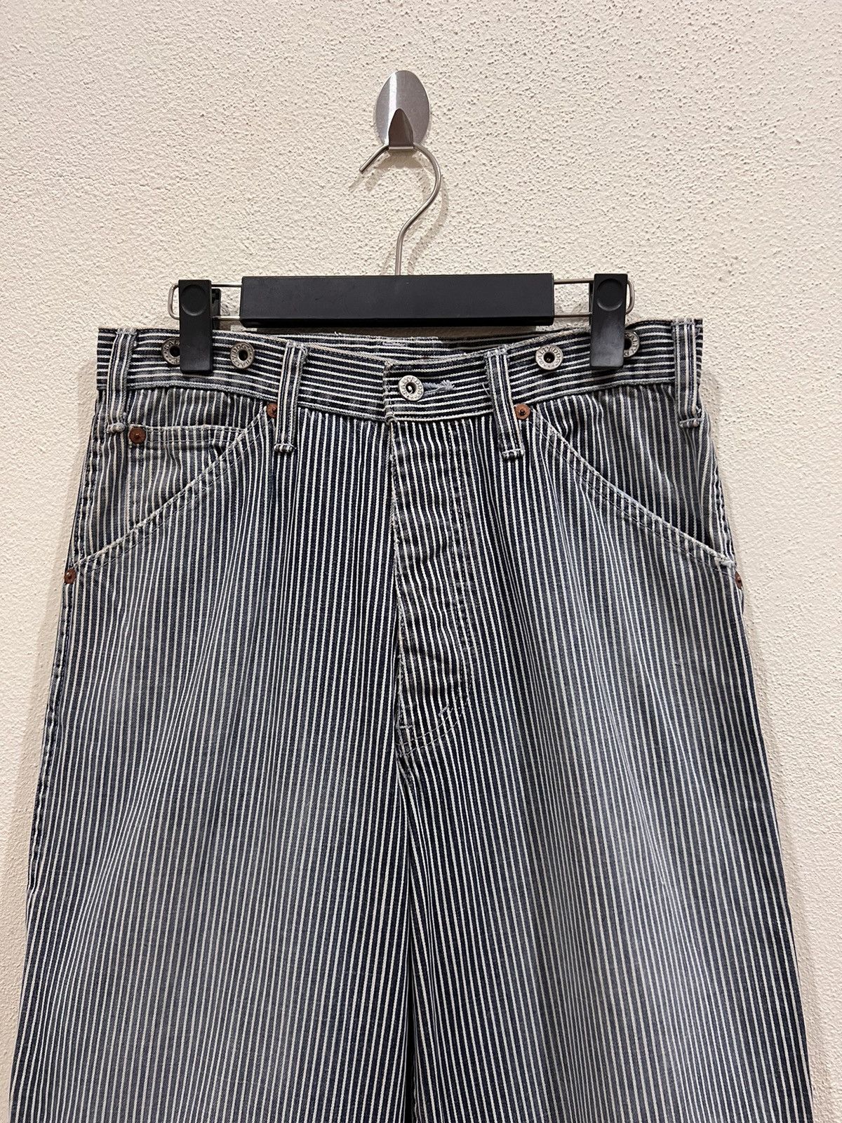 Japanese Brand Japanese Brand Salty Dog Hickory Workers Pant Size US 29 - 3 Thumbnail