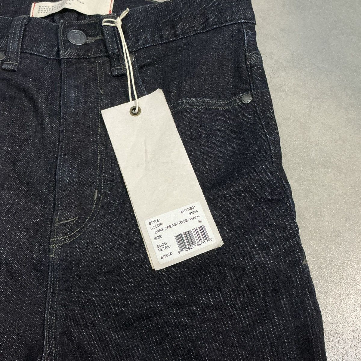 Marc by Marc Jacobs Marc by Marc Jacobs Dark Wash High Wise Flare Jeans NWT Y2K Size 28" / US 6 / IT 42 - 10 Thumbnail