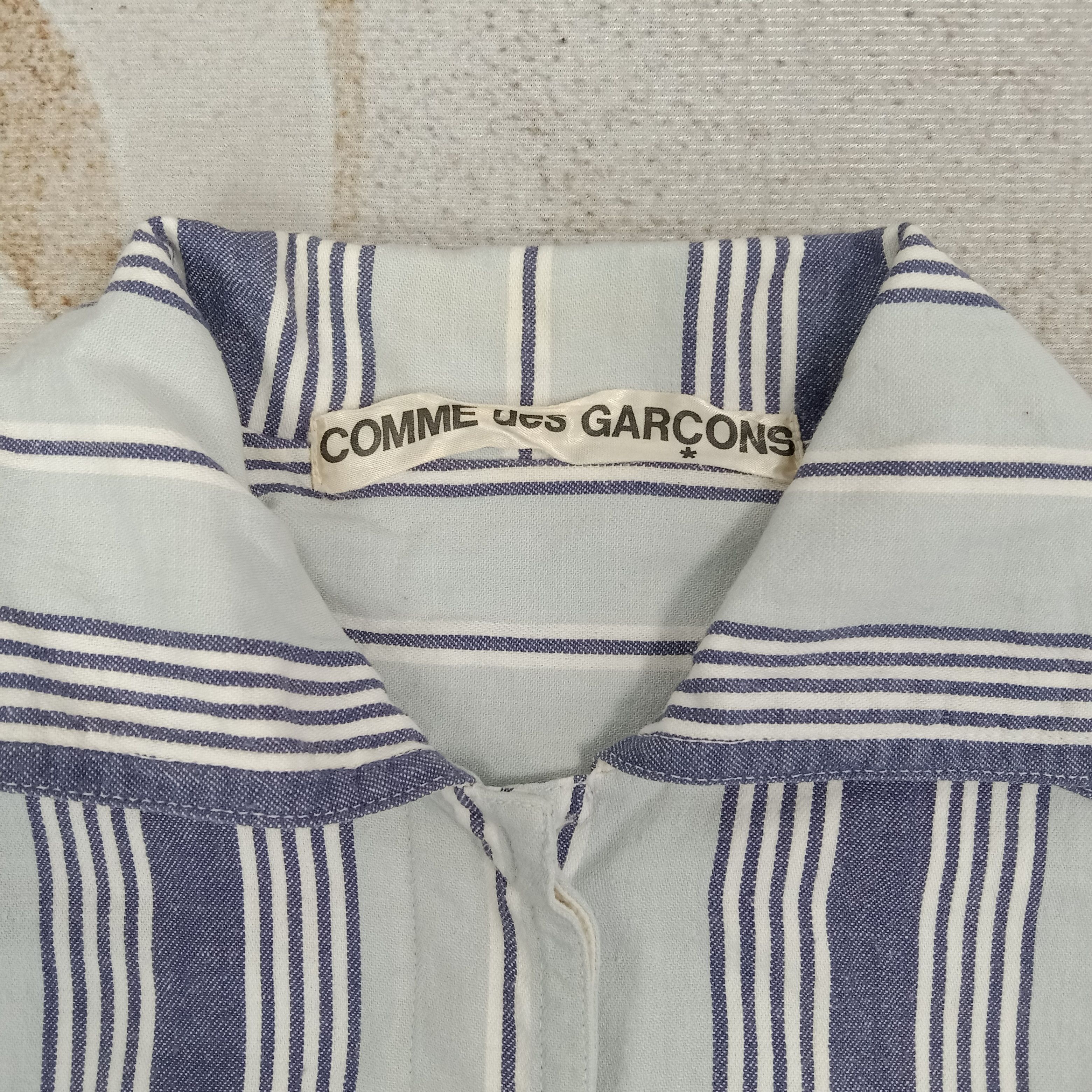 Comme des Garcons Comme Des Garcons 90's Stripes Dress Shirt C268N5 Size M / US 6-8 / IT 42-44 - 4 Thumbnail