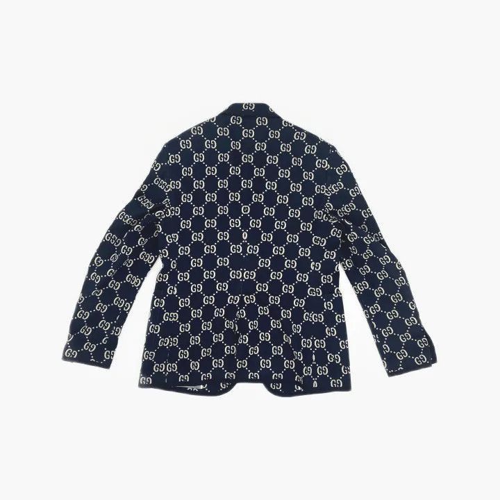 Gucci Gucci Gucci Vintage GG Jacquard Blazer for Men -2506 Size US L / EU 52-54 / 3 - 3 Thumbnail