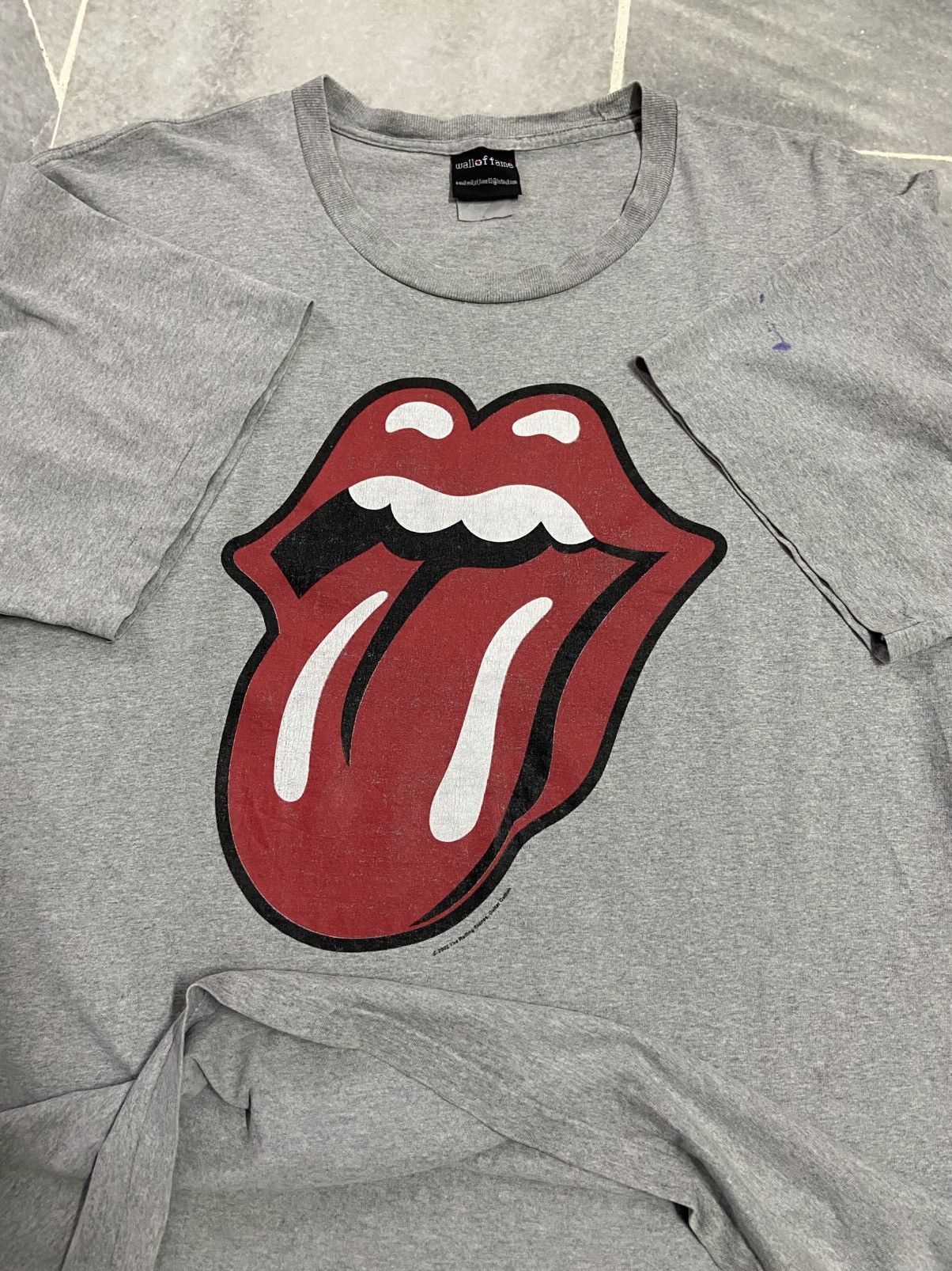 Band Tees × The Rolling Stones Vintage The Rolling Stones t Shirts Withstand World tour Size US L / EU 52-54 / 3 - 8 Thumbnail