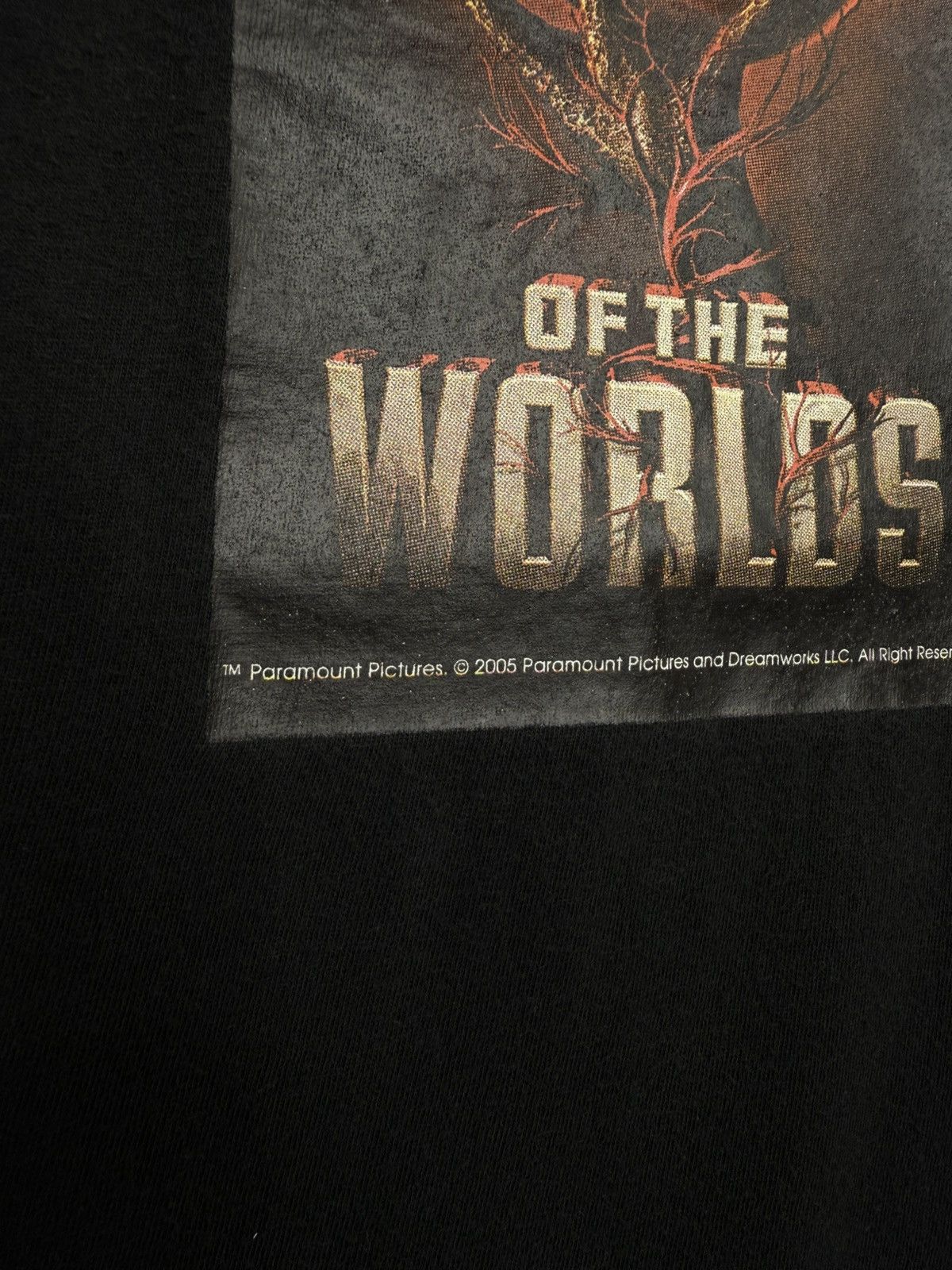 Vintage Vintage 05’ War of the Worlds Movie T-Shirt Rare Adult Med Size US M / EU 48-50 / 2 - 3 Thumbnail