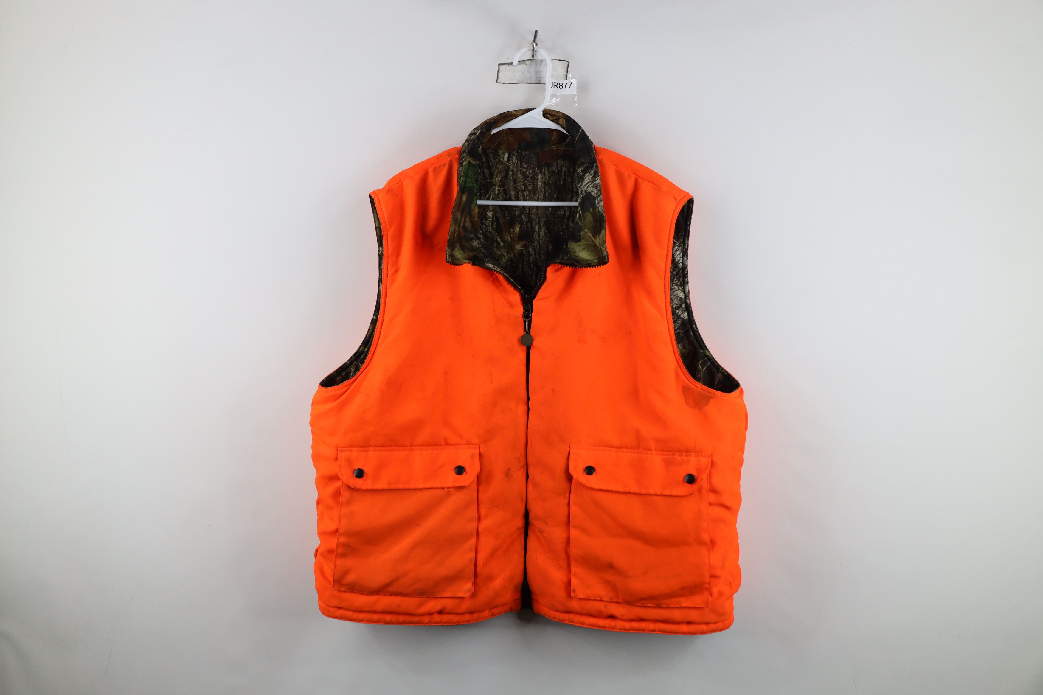 Vintage Vintage Streetwear Reversible Camouflage Puffer Vest Jacket Size US XXL / EU 58 / 5 - 9 Thumbnail