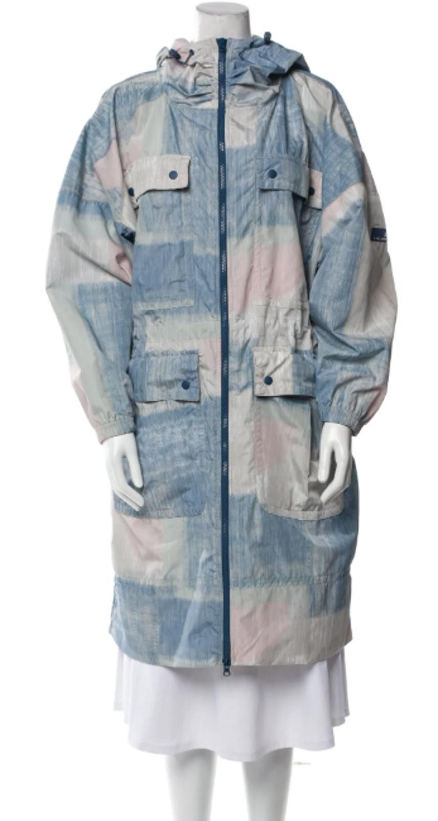 Adidas Stella McCartney for adidas Plaid Print Coat Size: XS Size XS / US 0-2 / IT 36-38 - 4 Thumbnail
