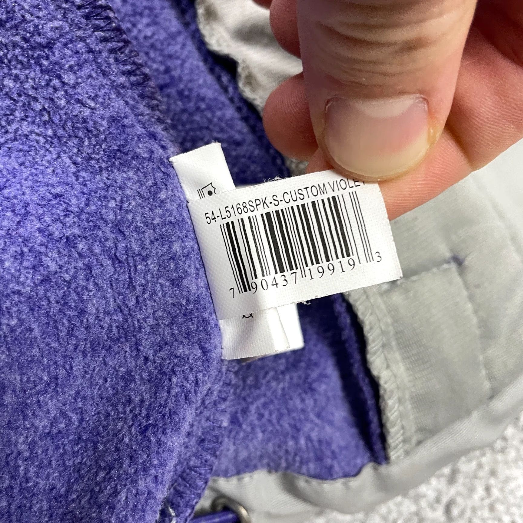Free Country Free Country Hoodie Womens Small Purple Gray Full Zip Pockets Activewear Size S / US 4 / IT 40 - 7 Thumbnail