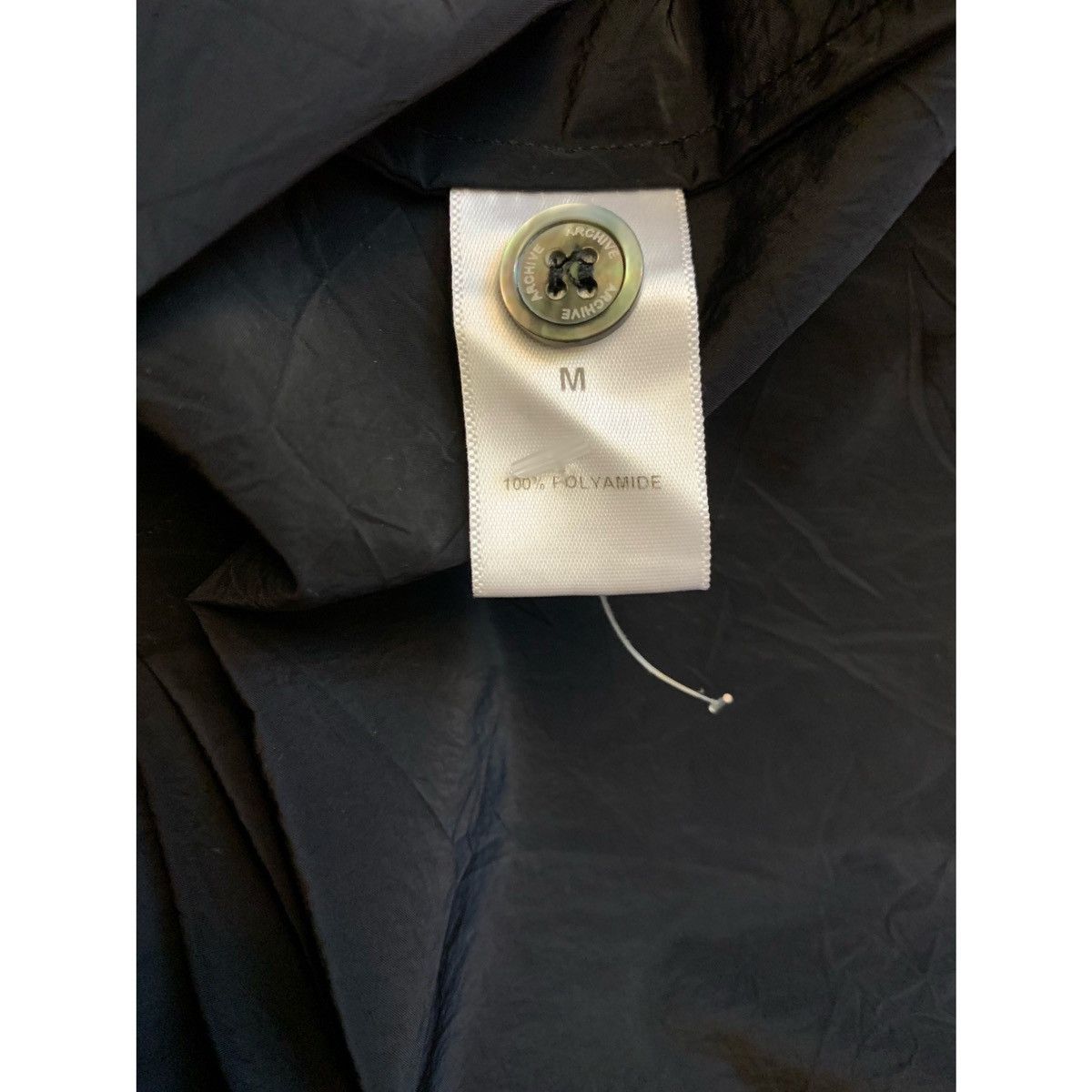 Totokaelo Archive Totokaelo Archive Black Crinkle Japanese Nylon Shirt Size US M / EU 48-50 / 2 - 16 Thumbnail