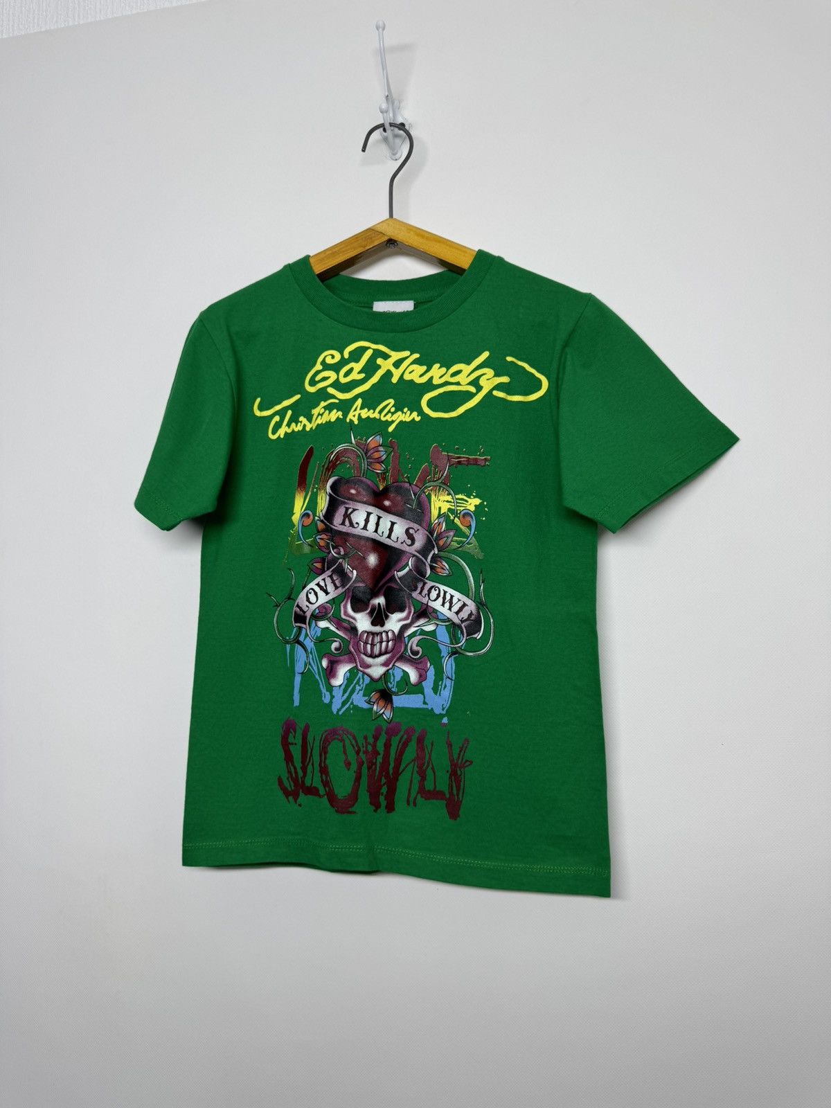 Ed Hardy Vintage Y2k Rare Ed Hardy T-Shirt 00’s Size S / US 4 / IT 40 - 5 Thumbnail