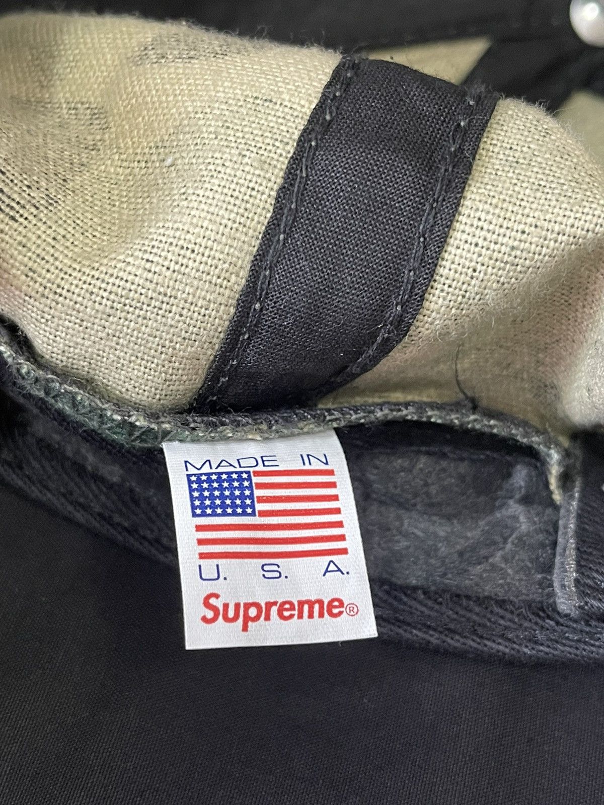 Supreme FW09 Supreme Eagle Patch 5 Panel Snapback Cap Hat Size ONE SIZE - 9 Thumbnail