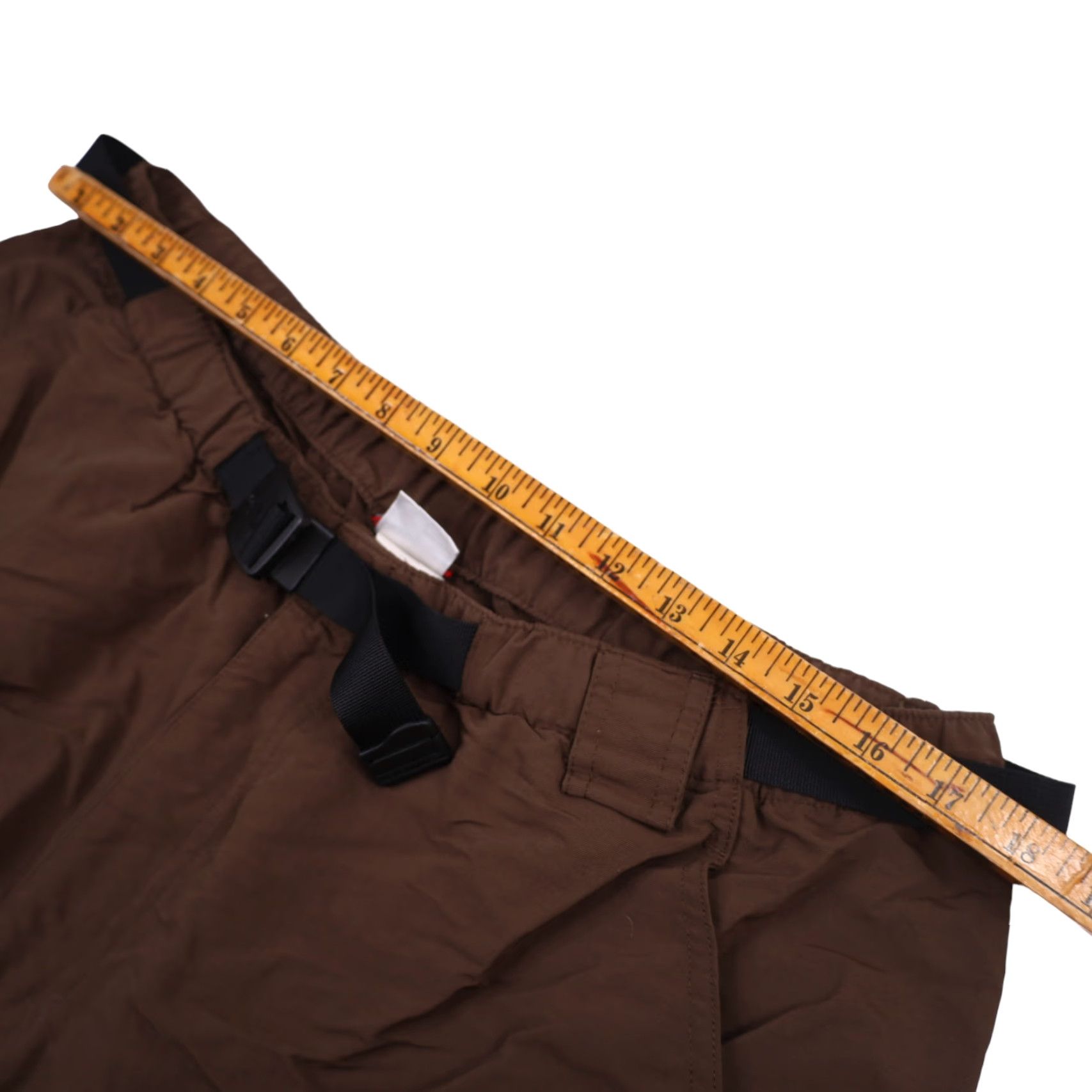 The North Face VINTAGE The North Face Mens XL Belted Adventure Shorts Brown Size US 36 / EU 52 - 4 Thumbnail