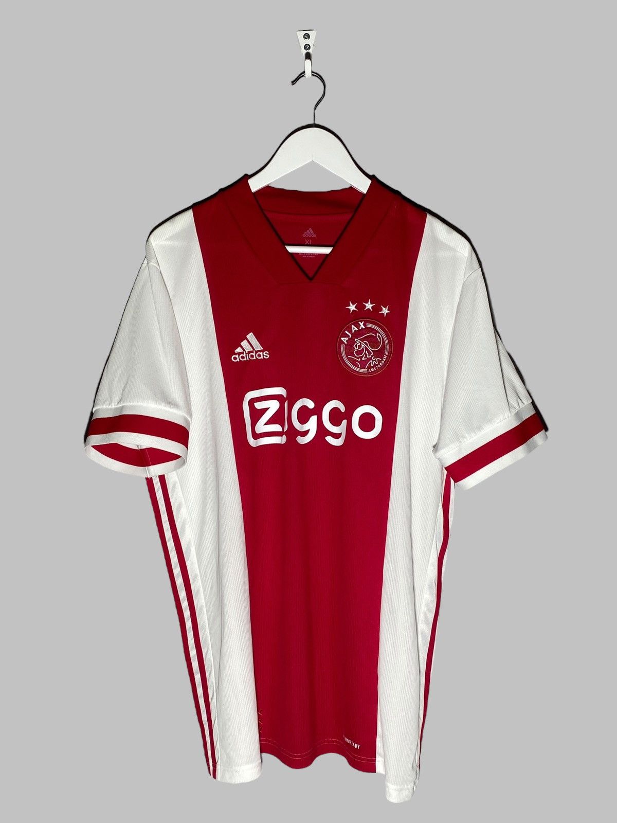 Adidas Adidas Ajax Amsterdam 2020 2021 Home Football Shirt Jersey Size US XL / EU 56 / 4 - 1 Thumbnail