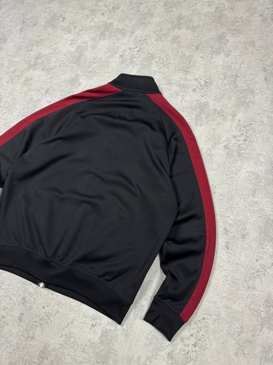 Nike Vintage Nike Y2k Black/Red Track Zip Sweatshirt Size US M / EU 48-50 / 2 - 10 Thumbnail