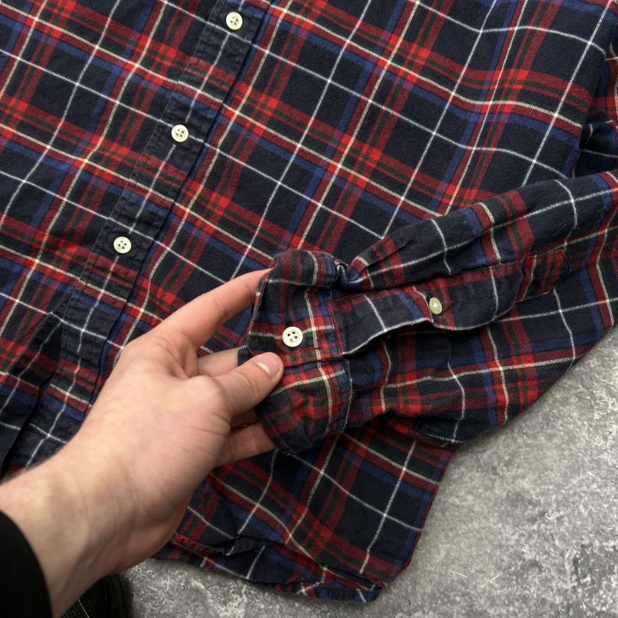 Polo Ralph Lauren Mens Polo Ralph Lauren Multicolored checked y2k button shirt Size US XL / EU 56 / 4 - 7 Thumbnail
