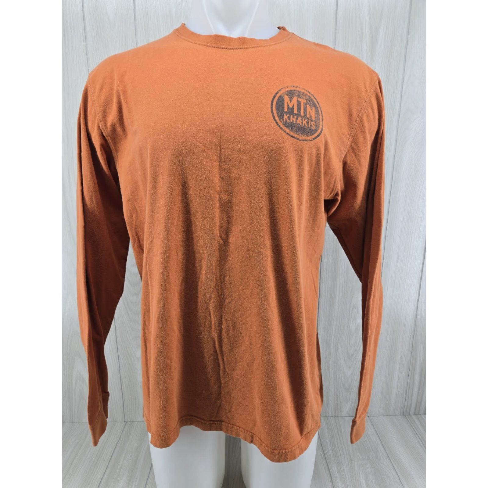 Mountain Khakis Mountain Khakis Long Sleeve Pullover Shirt Mens L Orange Size US L / EU 52-54 / 3 - 2 Thumbnail
