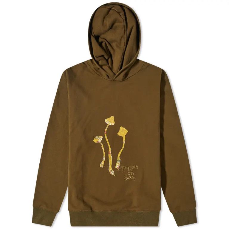 Maison Margiela o1w1db11223 Hoodie in Military Olive Size US M / EU 48-50 / 2 - 1 Thumbnail