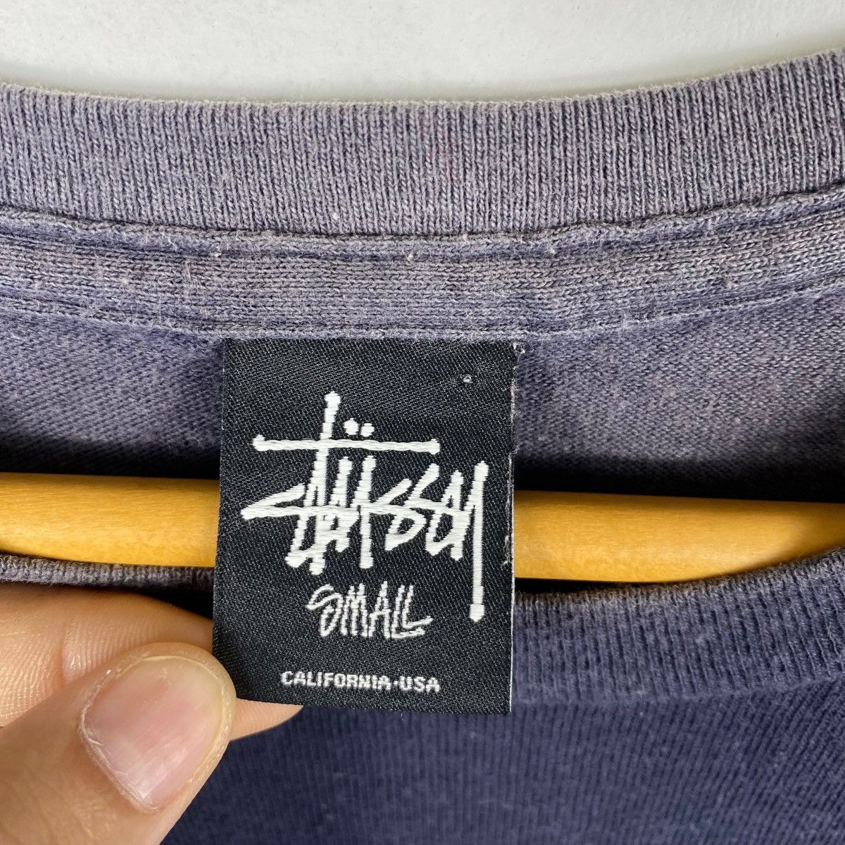 Stussy Vintage STUSSY Worldwide Graphic Sunfaded Tee Shirt Small Size US S / EU 44-46 / 1 - 6 Thumbnail