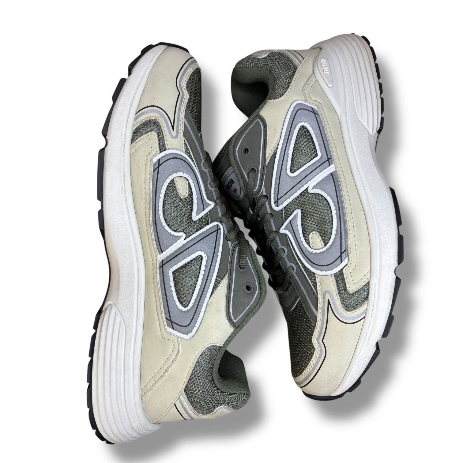 Dior Dior B30 Olive Beige Sneakers | Size 44 (11US) Size US 9 / EU 42 - 2 Thumbnail