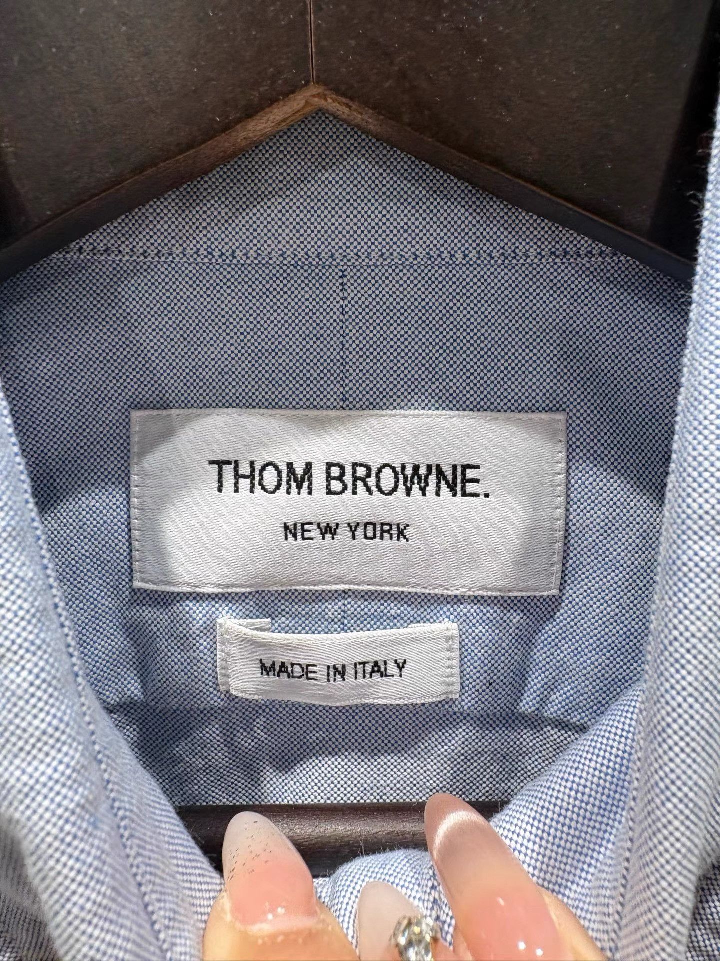 Thom Browne THOM BROWNE Classic Armband Stripe Oxford Shirt K36 Size US M / EU 48-50 / 2 - 3 Thumbnail