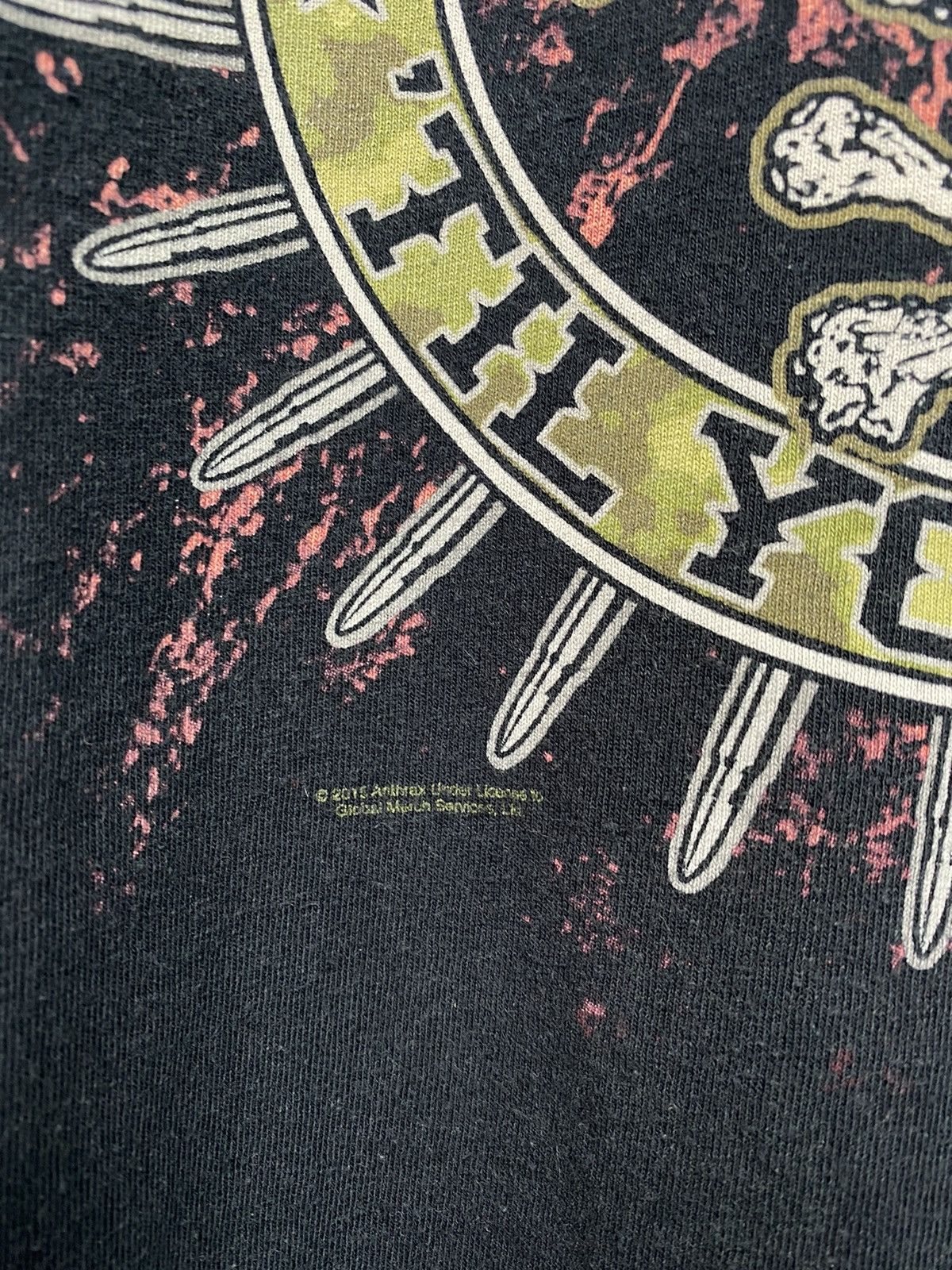 Band Tees Anthrax “fight em till you can’t” T-Shirt Men oversized L Size US XXL / EU 58 / 5 - 8 Thumbnail