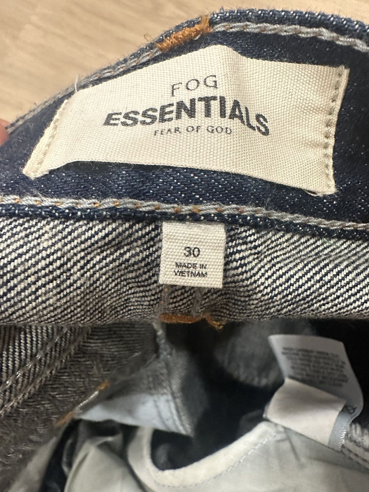 Fear of God FOG Pacsun Essentials denim - 30 Size US 30 / EU 46 - 9 Thumbnail