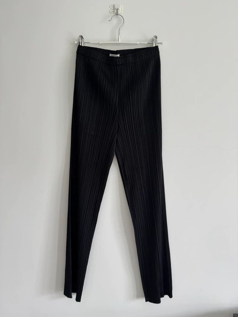 Issey Miyake issey miyake size:2 Black pleated pants Size 42" / US 20 - 1 Thumbnail