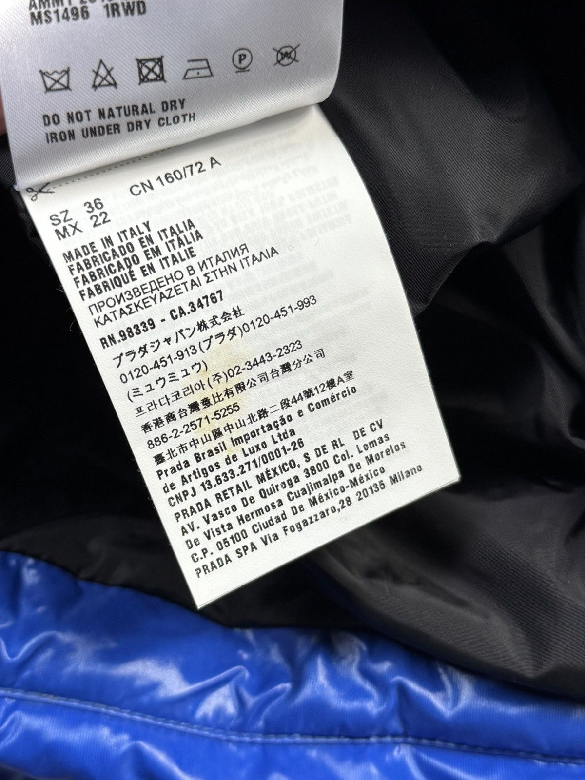 Miu Miu Miu Miu Patch LOGO Puffer Jacket Size US M / EU 48-50 / 2 - 6 Thumbnail