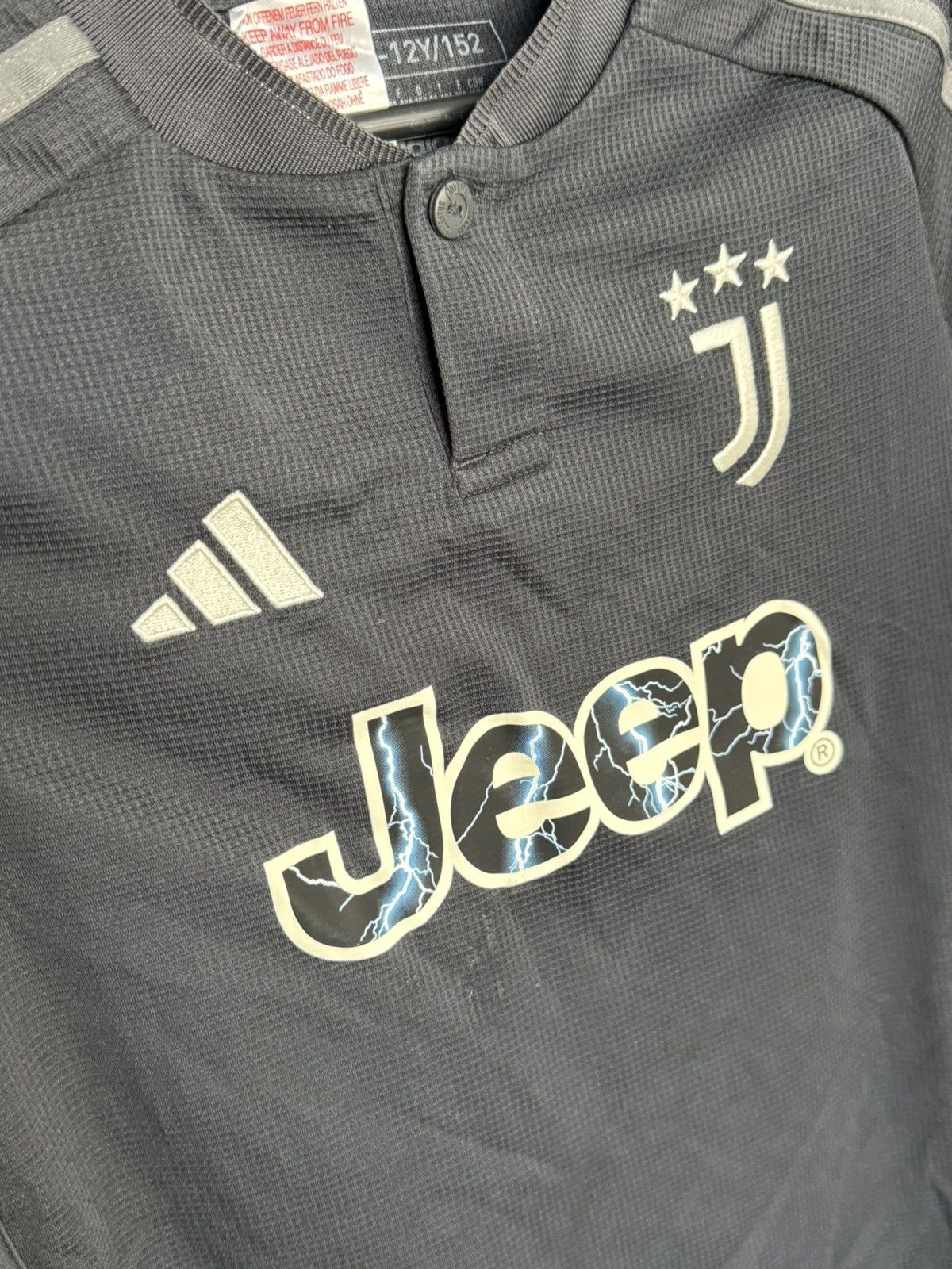 Adidas KIDS Juventus 23/24 Third Football Jersey T-Shirt Size US XS / EU 42 / 0 - 3 Thumbnail