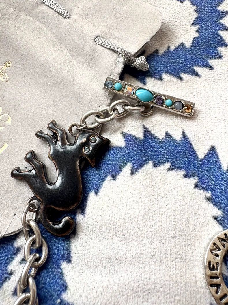 Vivienne Westwood Vivienne Westwood Blue Fantasy Cat Bracelet Size ONE SIZE - 4 Thumbnail