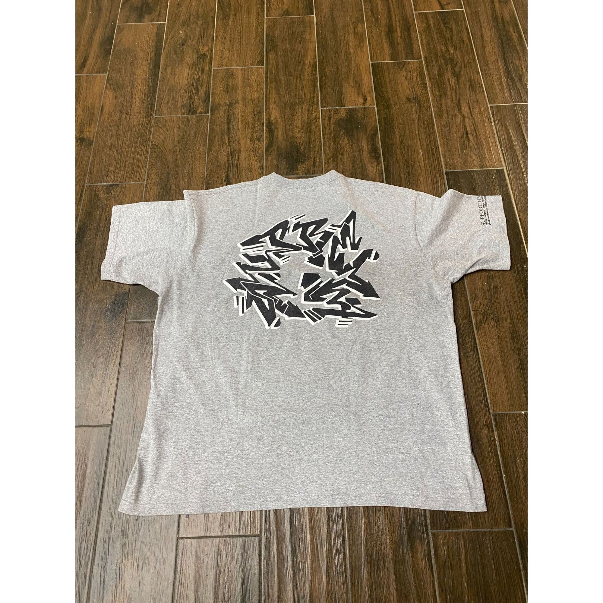 Supreme SUPREME SUPPORT UNIT TEE HEATHER GREY (FW21) SZ XL Size US XL / EU 56 / 4 - 2 Thumbnail