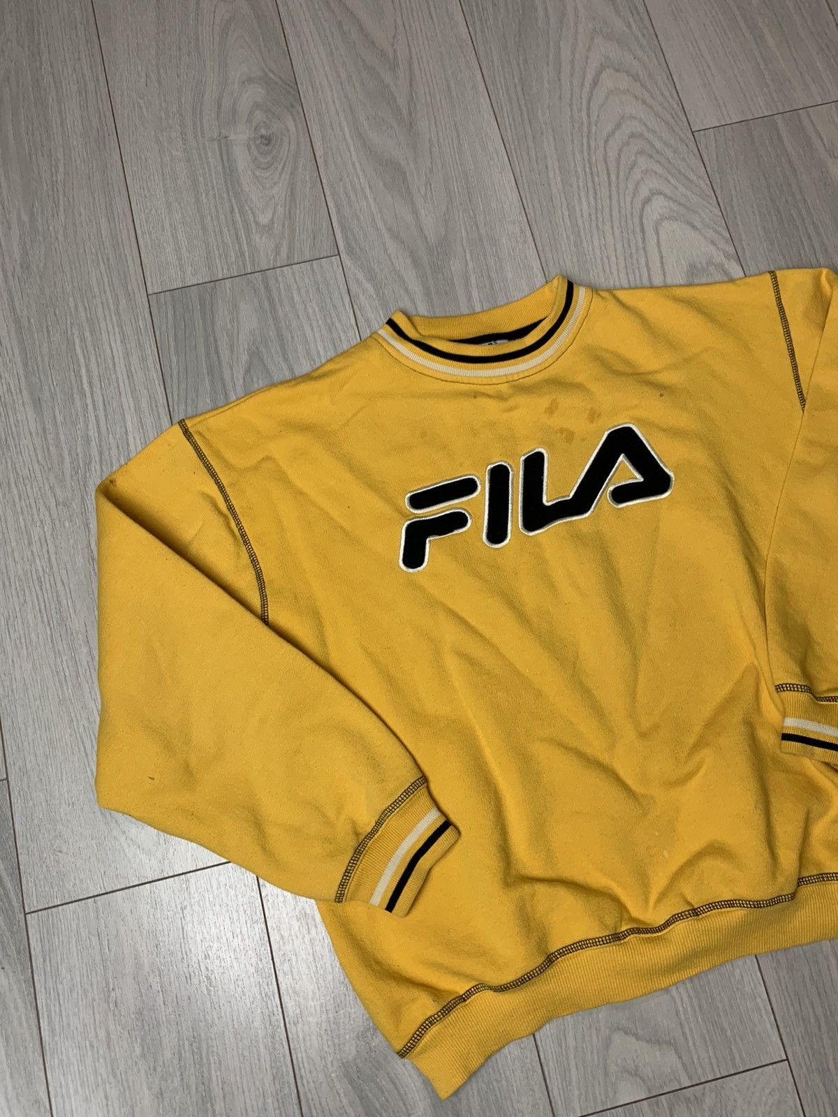 Fila × Vintage Vintage Sweatshirt Fila With Centre Logo Y2K Size US M / EU 48-50 / 2 - 3 Thumbnail