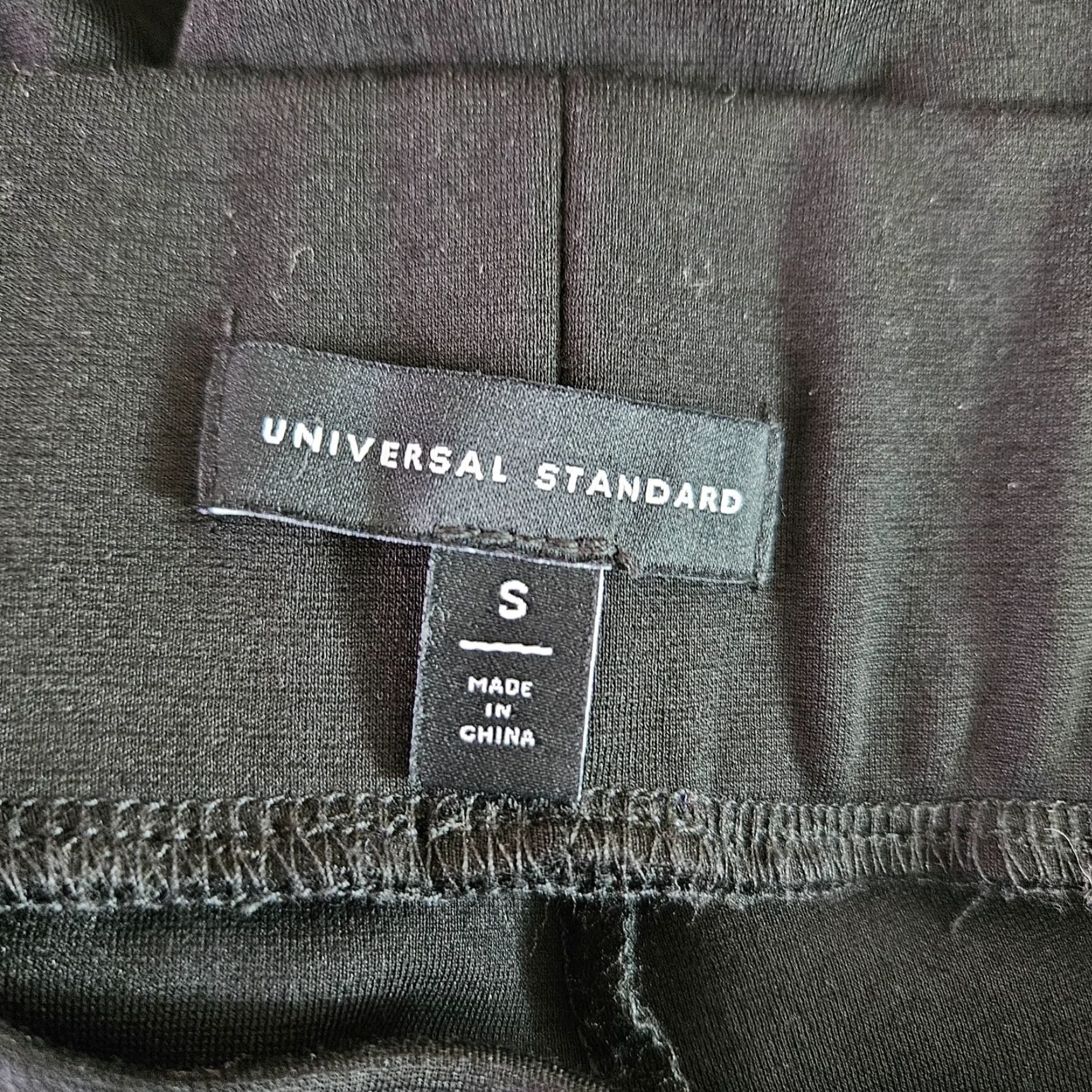 Vintage Universal Standard Womens Ponte Pants Sz 14-16 Black Pull On Size 36" / US 14 / IT 50 - 7 Thumbnail