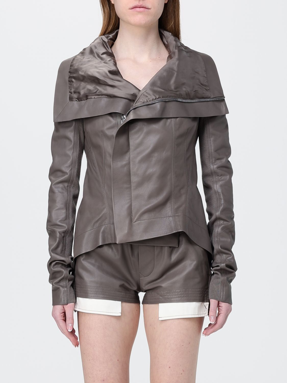 Rick Owens Rick Owens Jacket Woman Grey Size M / US 6-8 / IT 42-44 - 1 Thumbnail