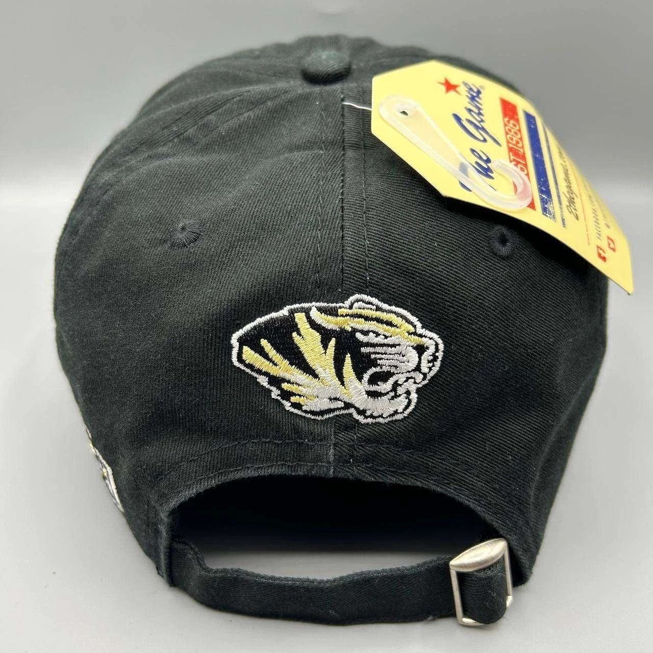 The Game Vintage Missouri Tigers Hat Men NCAA Strap Back Cotton Size ONE SIZE - 3 Thumbnail
