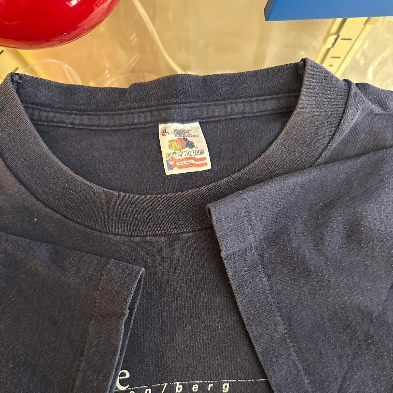 Fruit Of The Loom × Vintage Vintage Fidie Kyss Meg Promo Shirt Size US XL / EU 56 / 4 - 8 Thumbnail