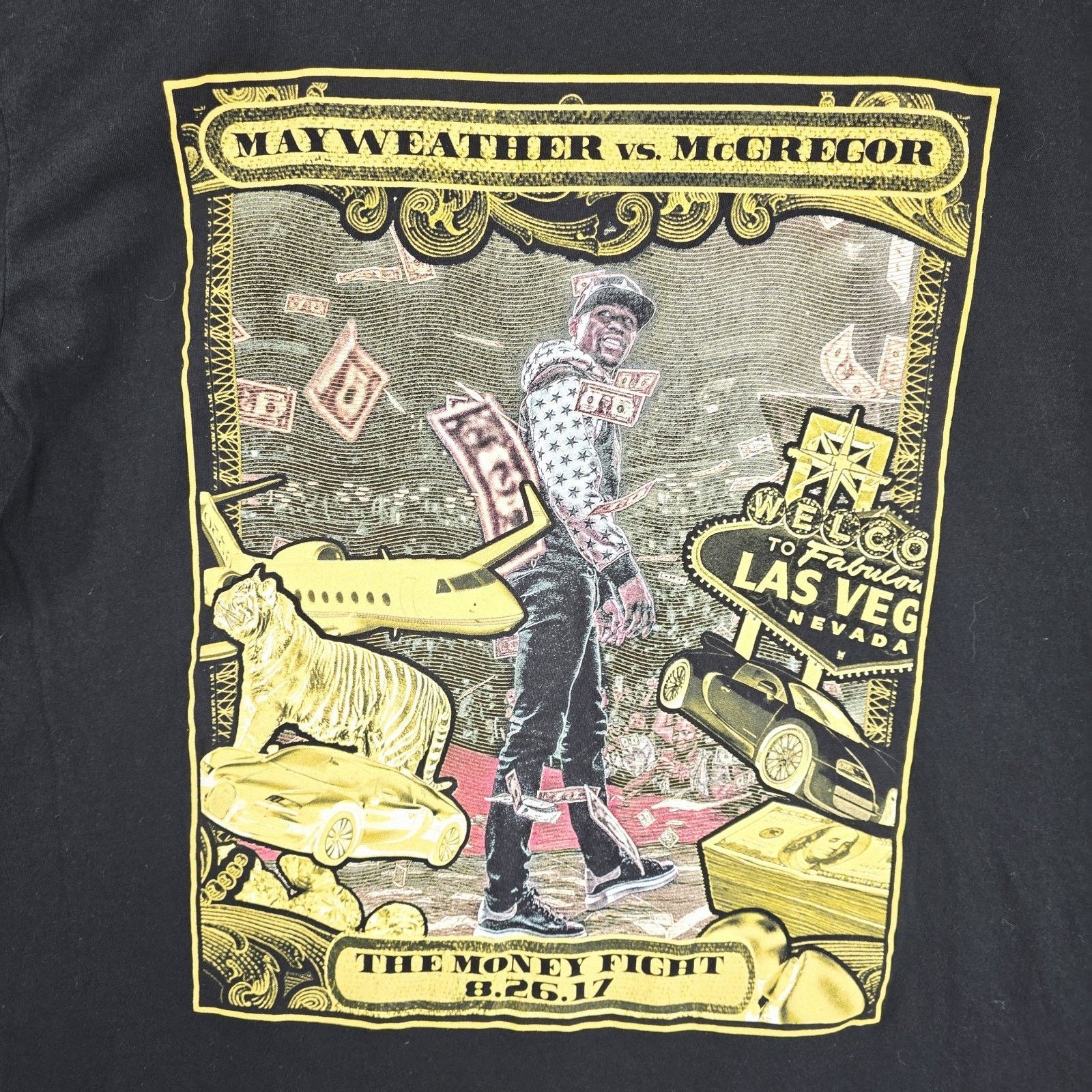 Other Mayweather McGregor Shirt Mens XL The Money Fight Boxing Size US XL / EU 56 / 4 - 3 Thumbnail