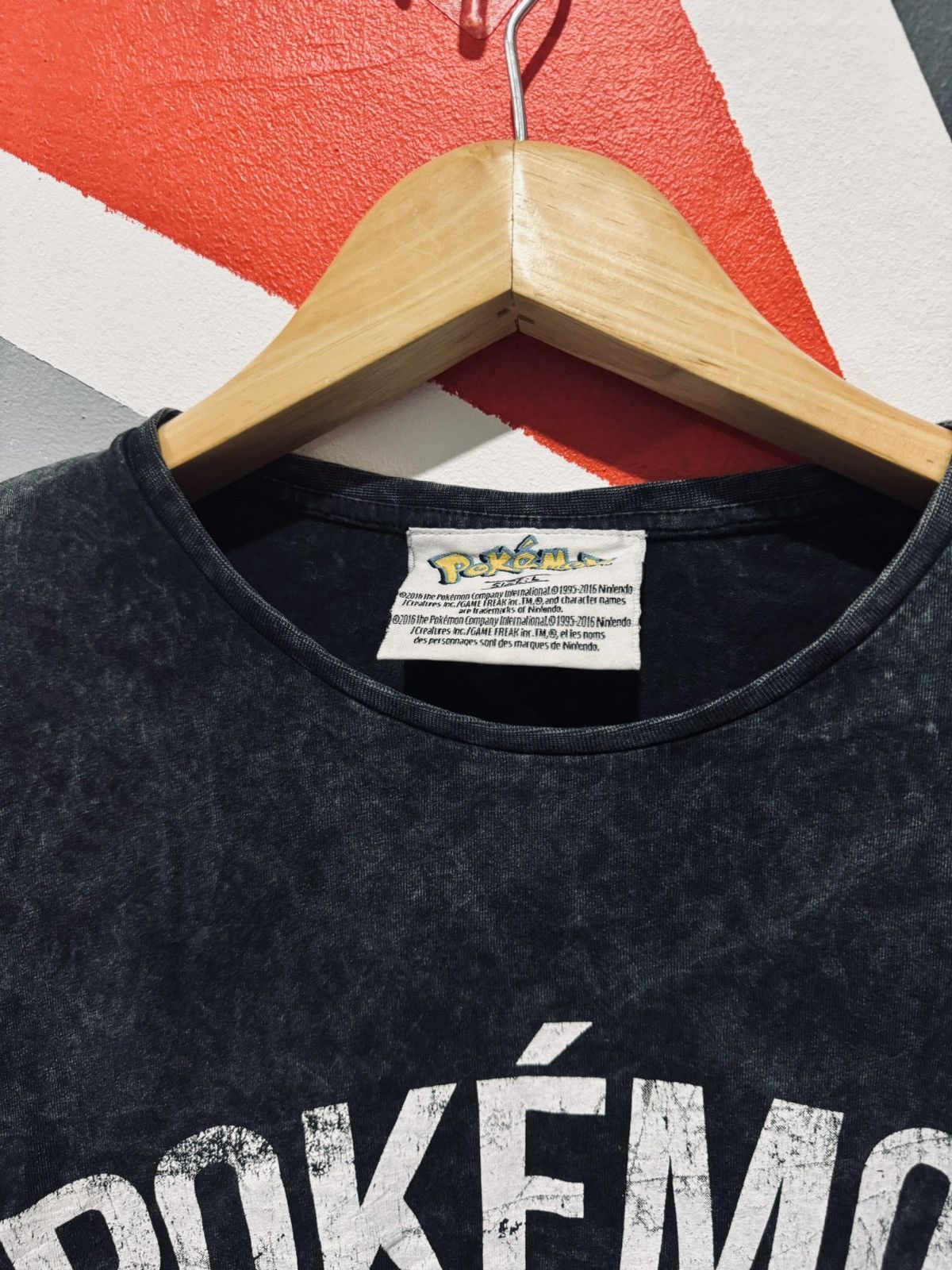 Pokemon Pokémon Trainer Tee ( acid wash style ) Size US L / EU 52-54 / 3 - 4 Thumbnail