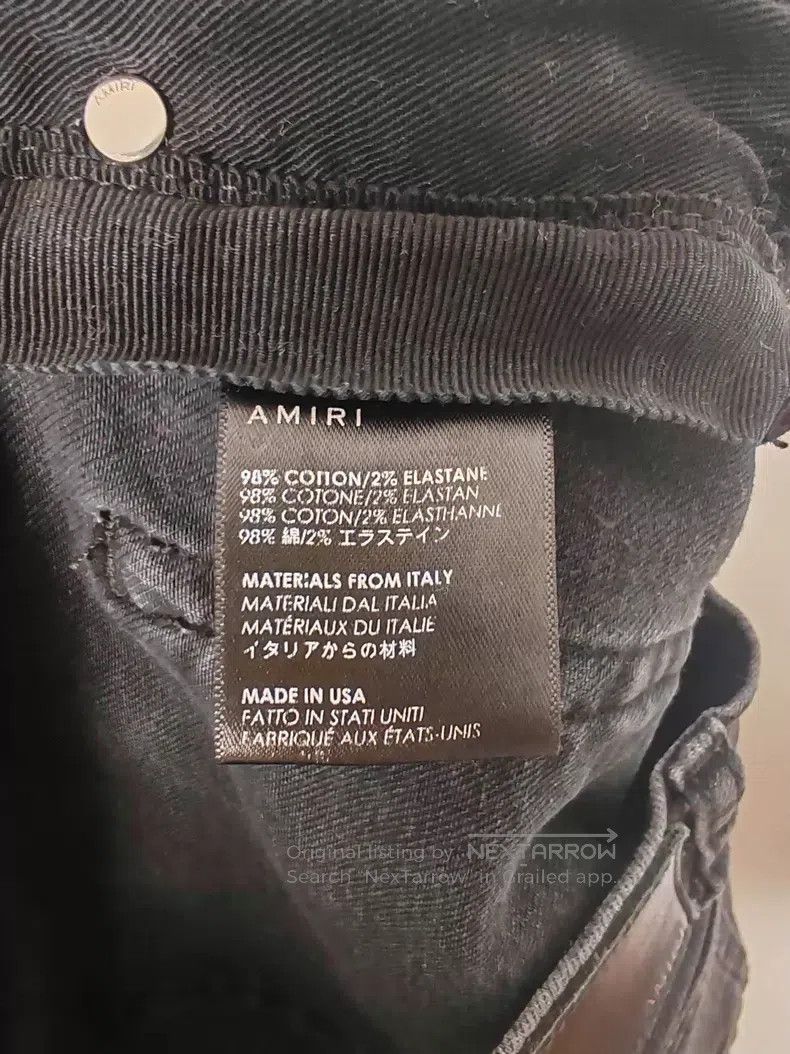 Other Amiri Washed Destroyed Denim Jeans Size US 30 / EU 46 - 6 Thumbnail