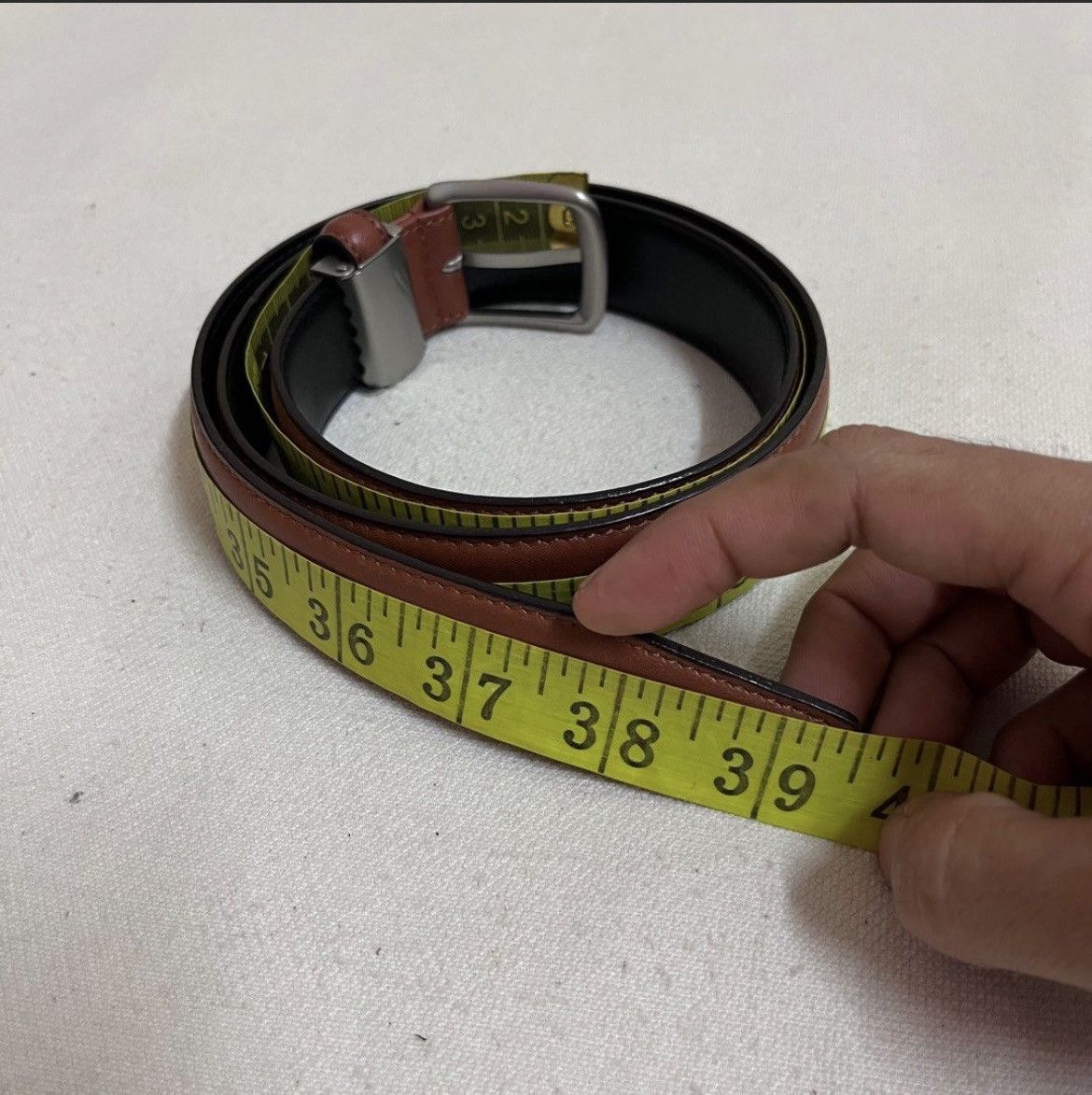 Issey Miyake IM product Leather Belt Vintage Size ONE SIZE - 5 Thumbnail