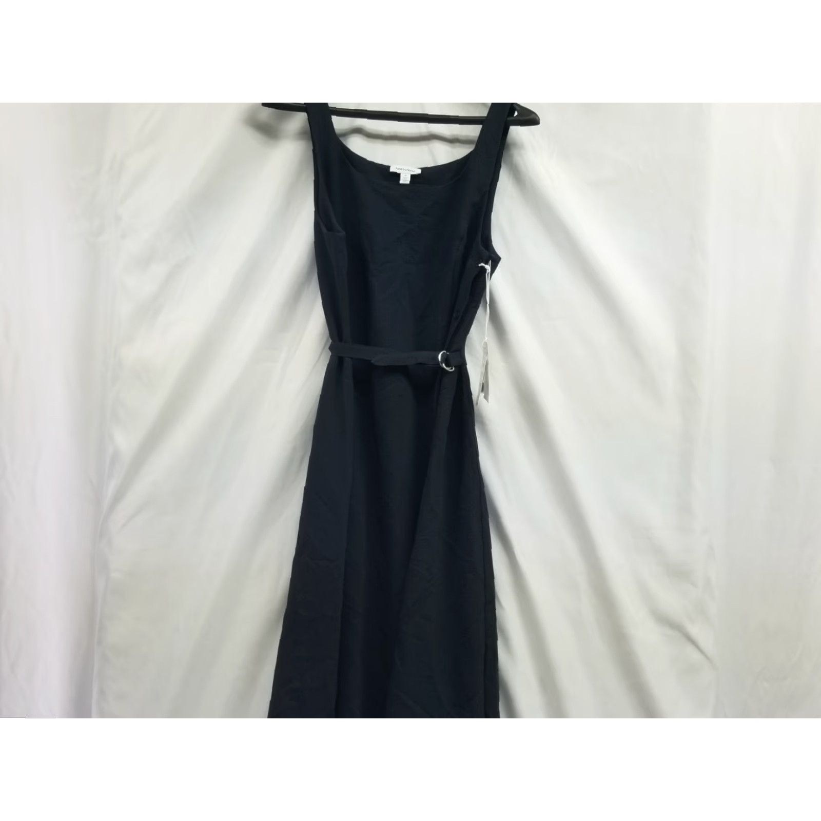 Nordstrom Nordstrom Belted Sleeveless Twill Dress Navy Blazer NWT Size Medium Women Shirt Dress M Blue Belts Size M / US 6-8 / IT 42-44 - 2 Thumbnail