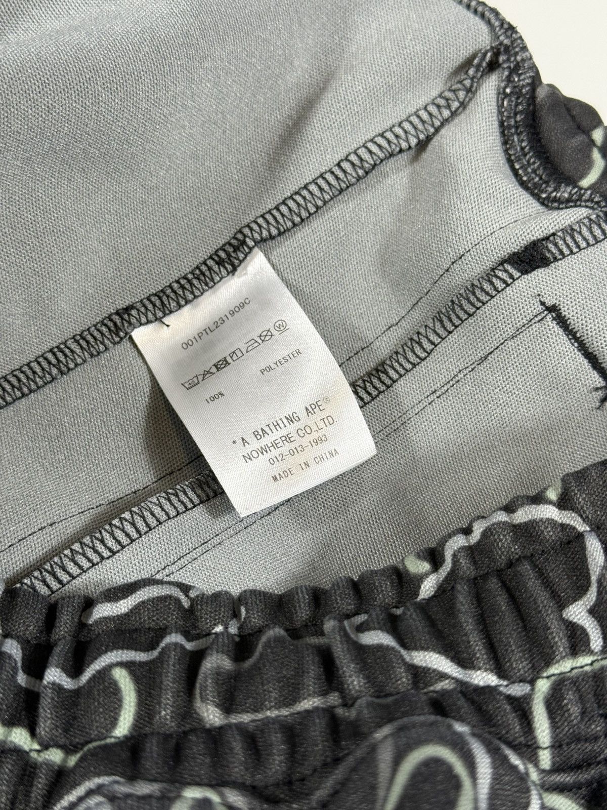 Bape BAPE x 88RISING Glow In The Dark Camo Track Pants Mens Size US 30 / EU 46 - 9 Thumbnail