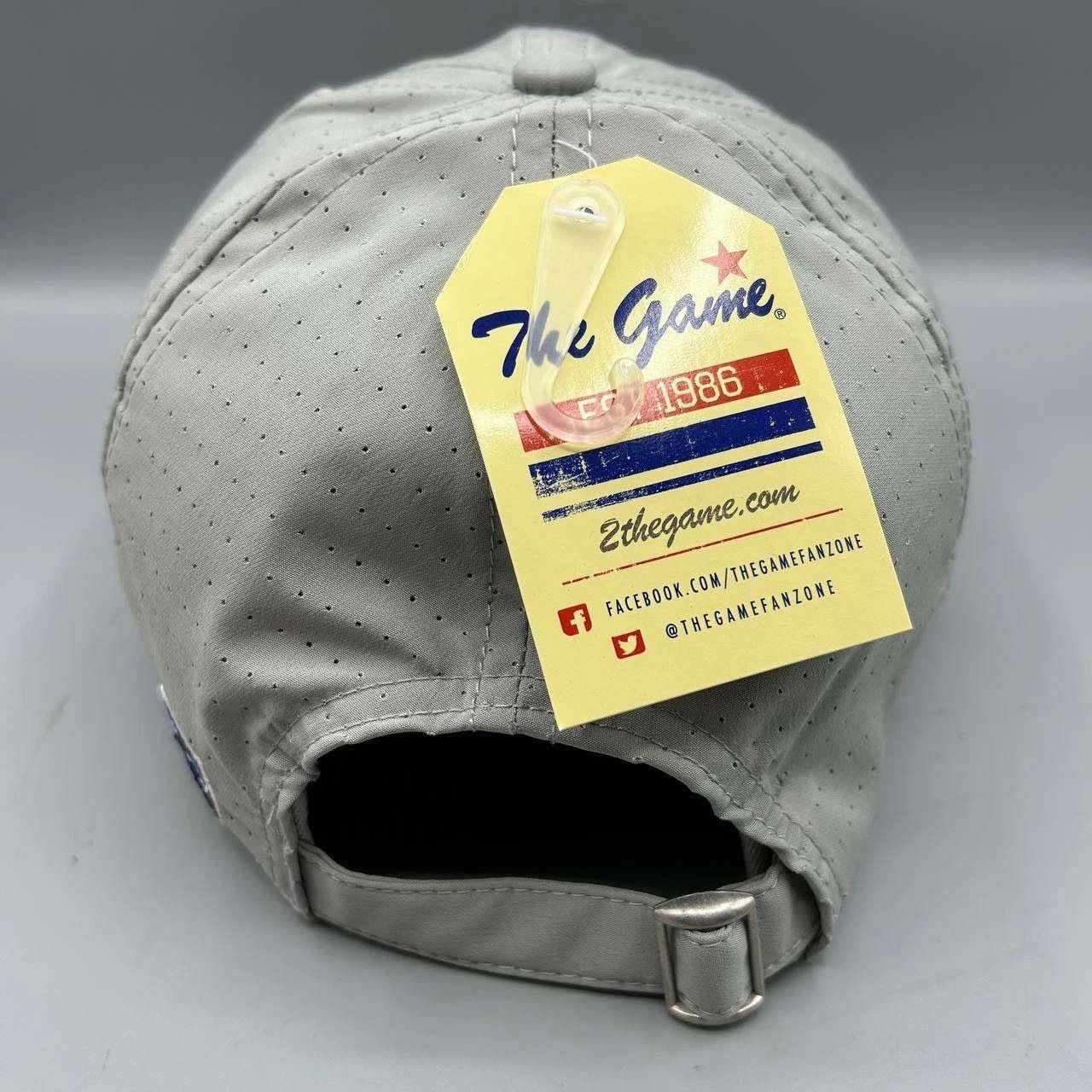 The Game Golfer Legends Hat Men Gray Embroidered The Game Strap Back Size ONE SIZE - 7 Thumbnail