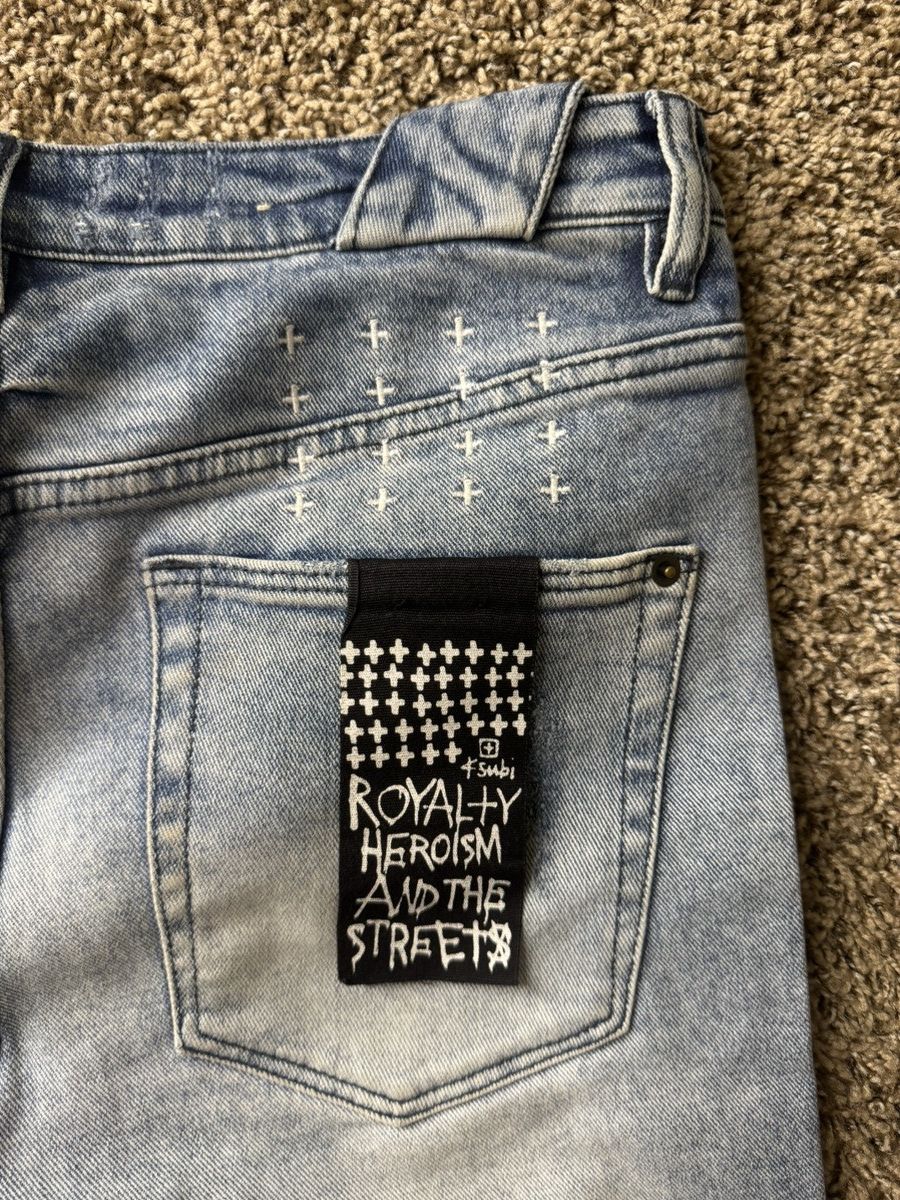 Ksubi Men’s Ksubi Chitch Philly Blue Jeans Size US 32 / EU 48 - 3 Thumbnail