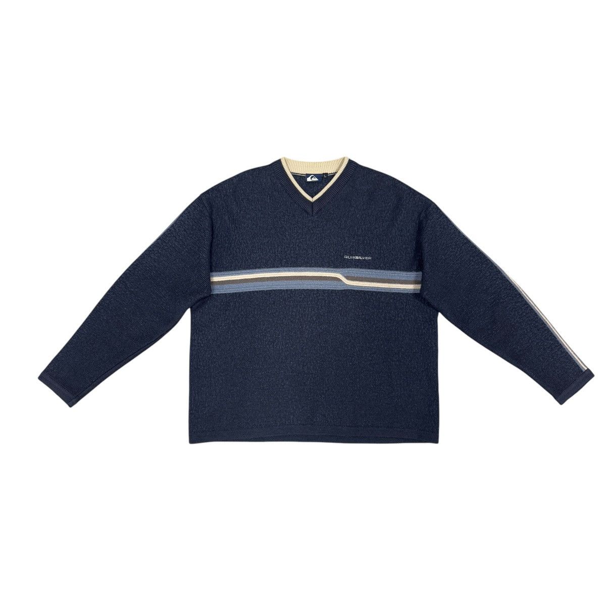 Quiksilver × Vintage Vintage Quiksilver Wool Sweater Size L Size US L / EU 52-54 / 3 - 1 Thumbnail