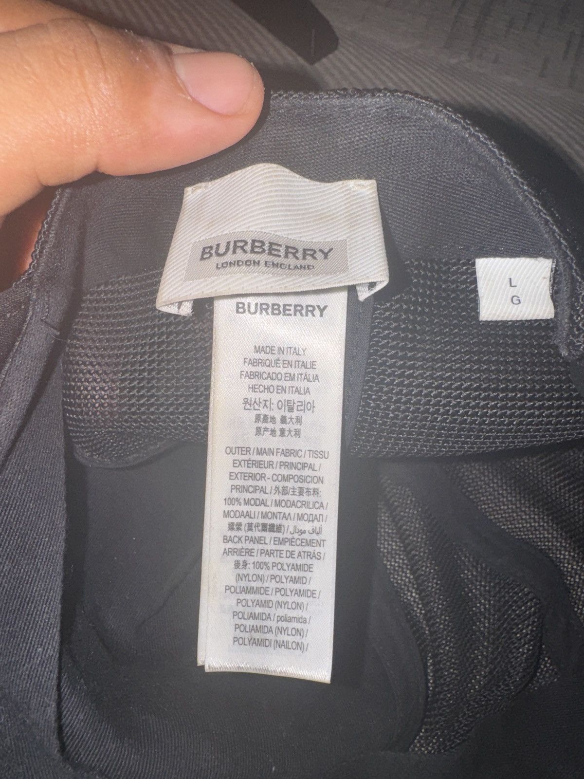 Burberry Burberry adjustable hat Size 46 - 4 Thumbnail