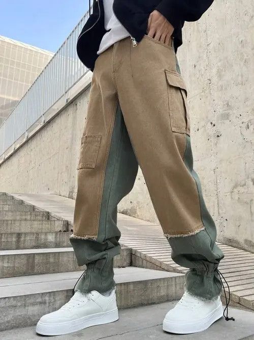 Japanese Brand × Vintage Baggy Cargo Denim Jeans Regulated Leg Size US 36 / EU 52 - 4 Thumbnail